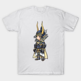 FF3 Styled Warrior of Light T-Shirt